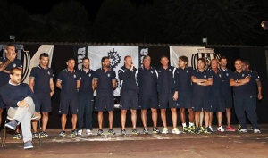 Presentación personal técnico equipo Cesena Football - serie A de fútbol, año 2014-2015